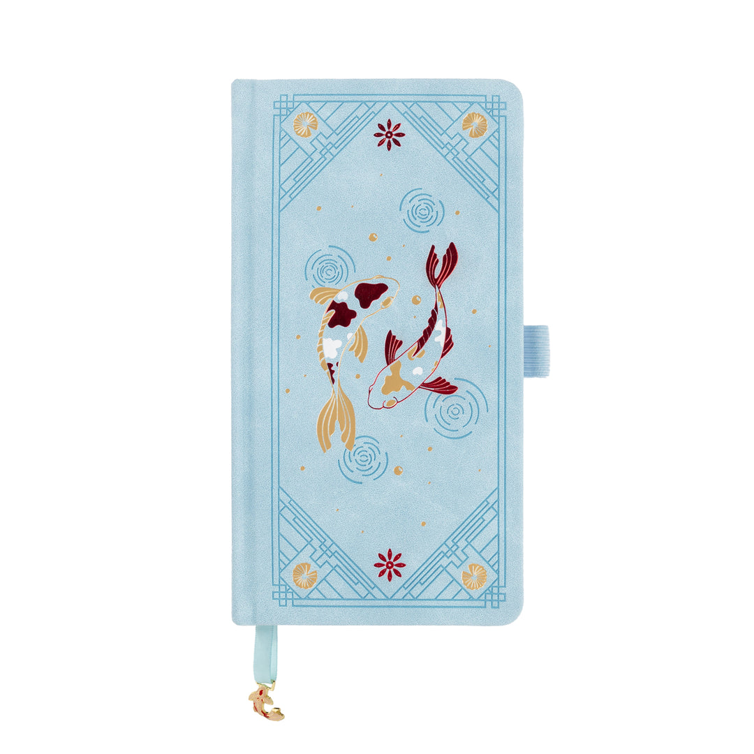 Lotus &amp; Koi Travelers Notebook - Light Blue (Preorder, Ships August 25)