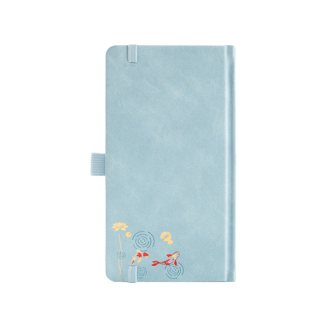 Lotus &amp; Koi Travelers Notebook - Light Blue (Preorder, Ships August 25)