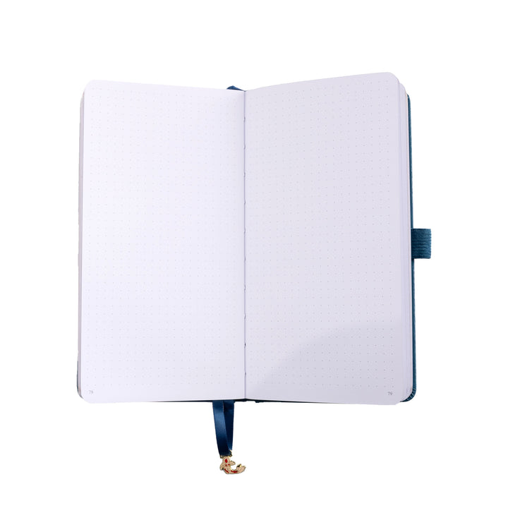 Lotus &amp; Koi Travelers Notebook - Navy
