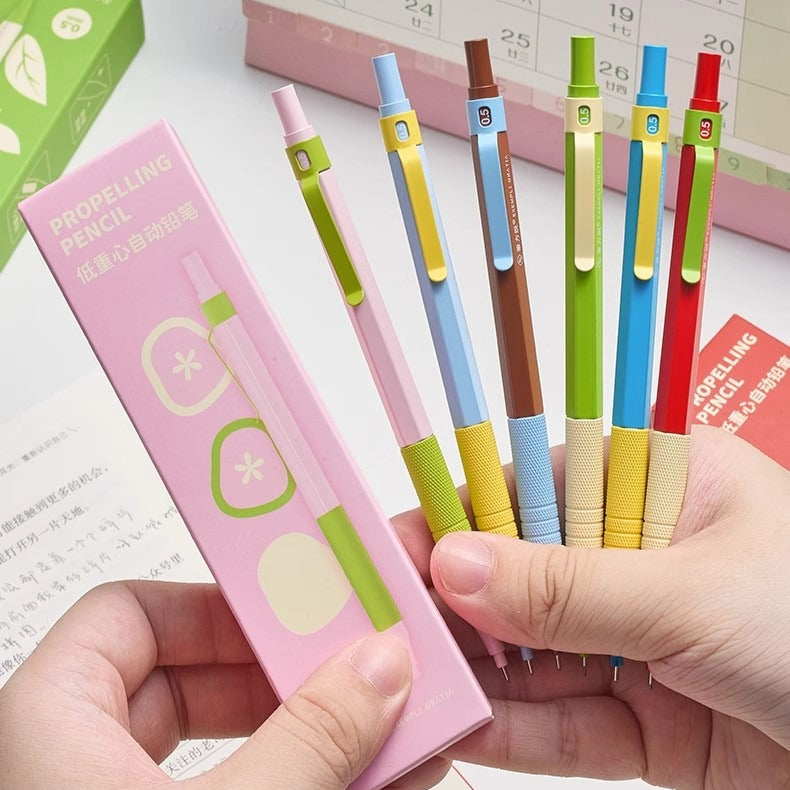 Multi-color Low Center of Gravity Mechanical Pencil - 0.5 mm / 0.7 mm