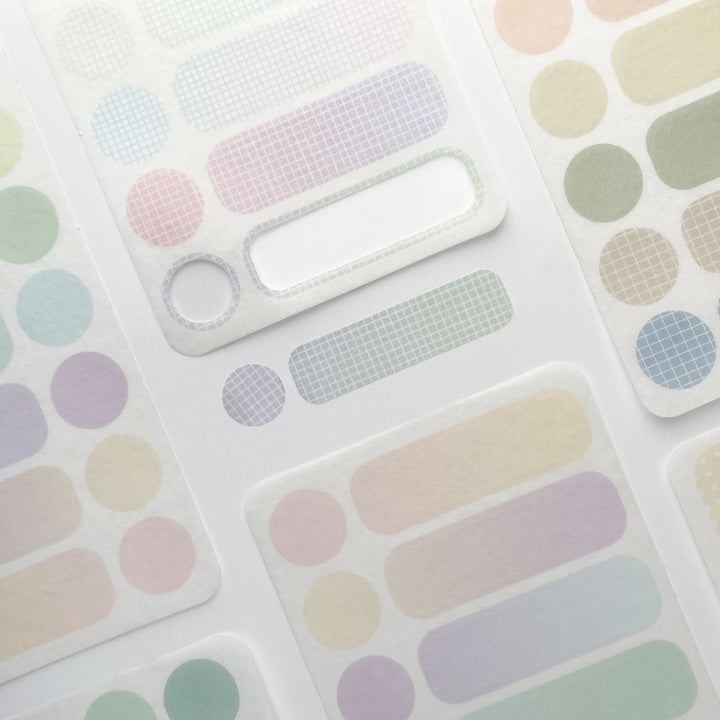 Minimalist Washi Stickers -Set of 3