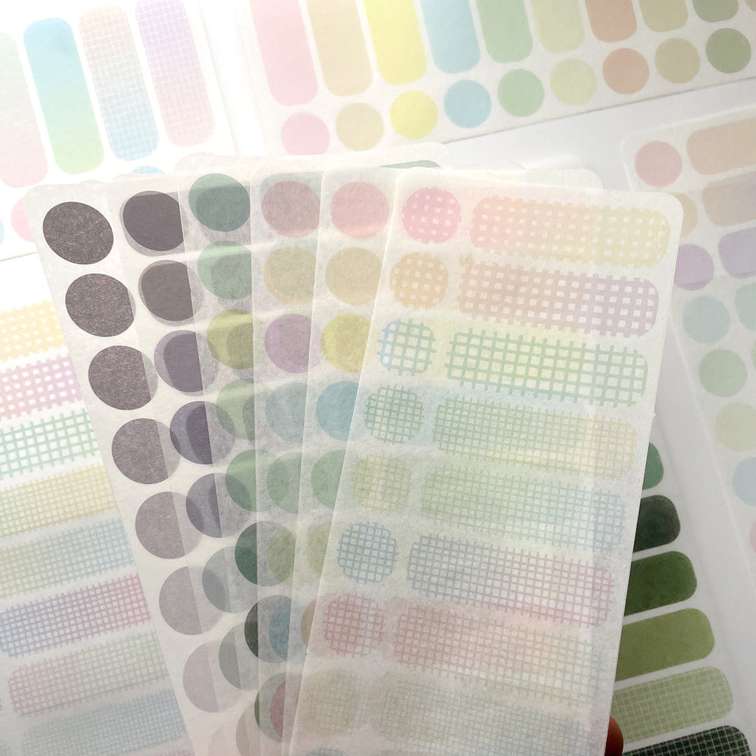 Minimalist Washi Stickers -Set of 3