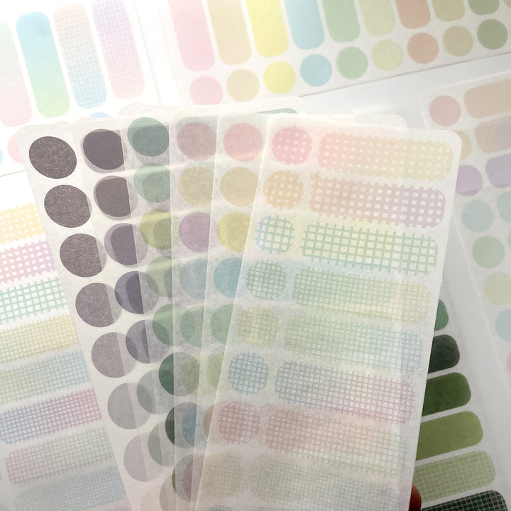 Minimalist Washi Stickers -Set of 3