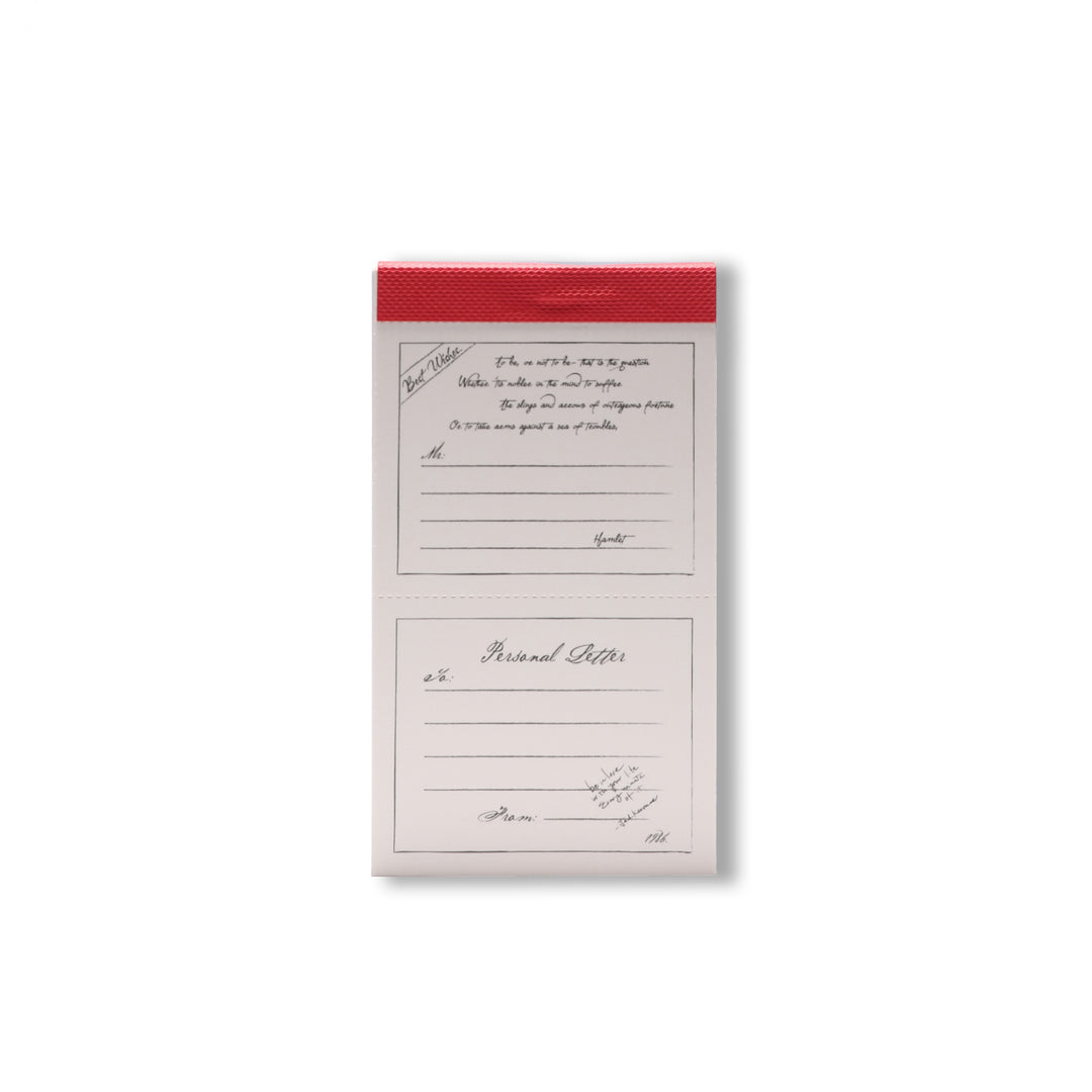 Minimalist Notepad Scrapbook Paper