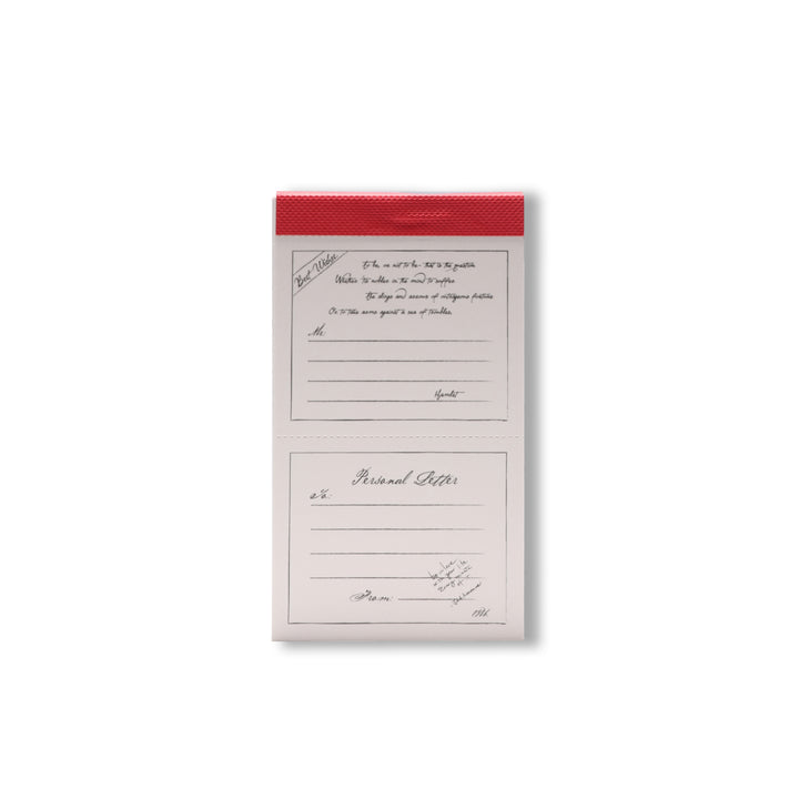 Minimalist Notepad Scrapbook Paper