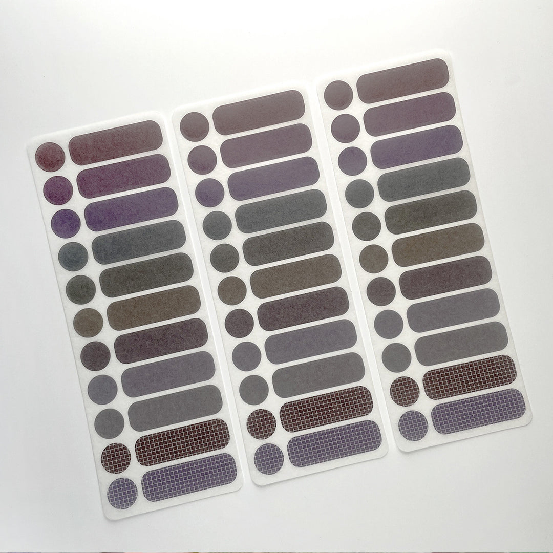 Minimalist Washi Stickers -Set of 3