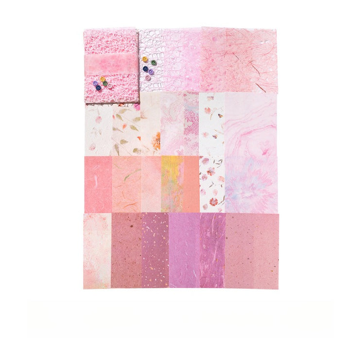 Mixed Textured Scrapbook Paper