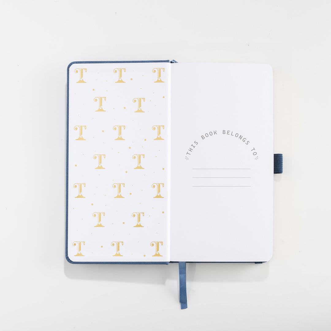 Moonlight Melody Travelers Notebook - Navy