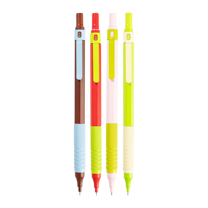 Multi-color Low Center of Gravity Mechanical Pencil - 0.5 mm / 0.7 mm