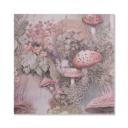 Mushroom Fairy Scrapbook Paper - 12 Sheets