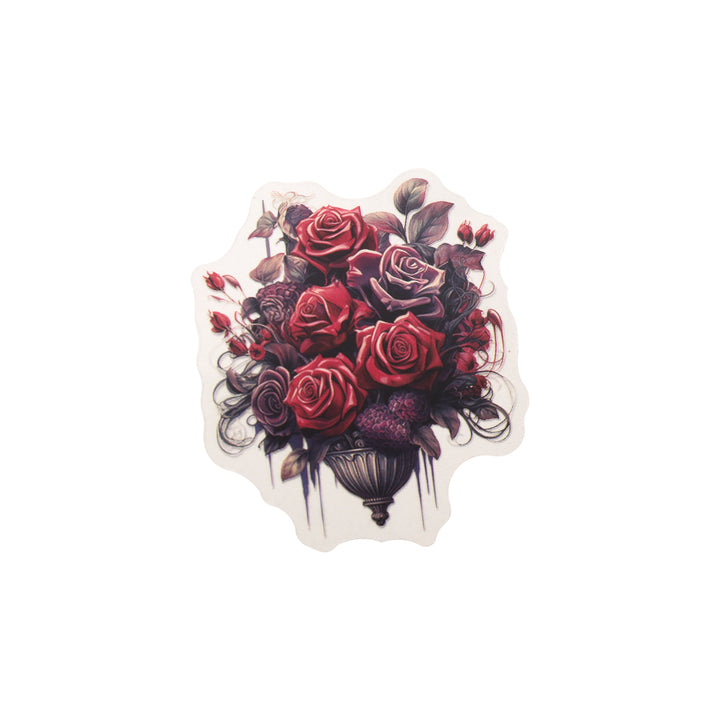 Mystic Rose Stickers - 20 Pcs