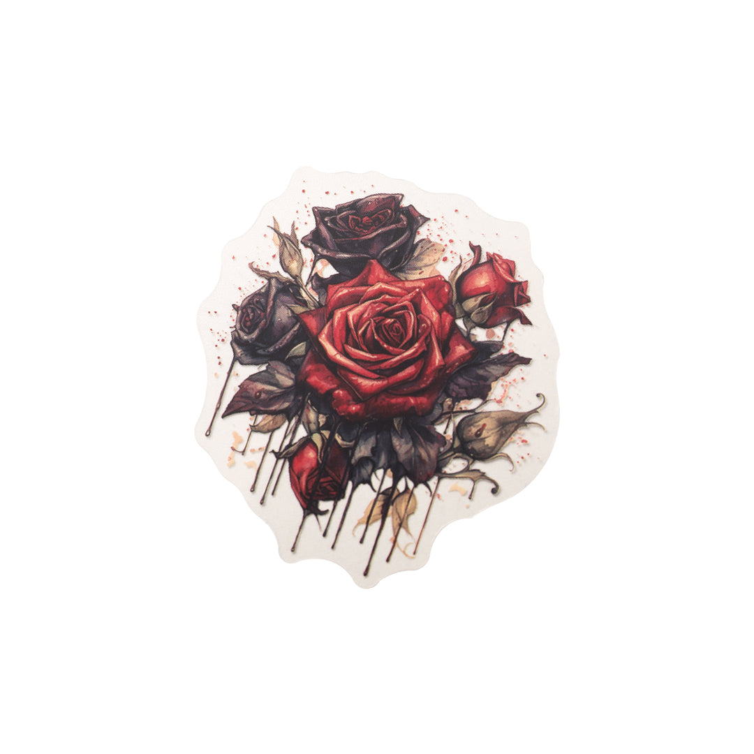 Mystic Rose Stickers - 20 Pcs