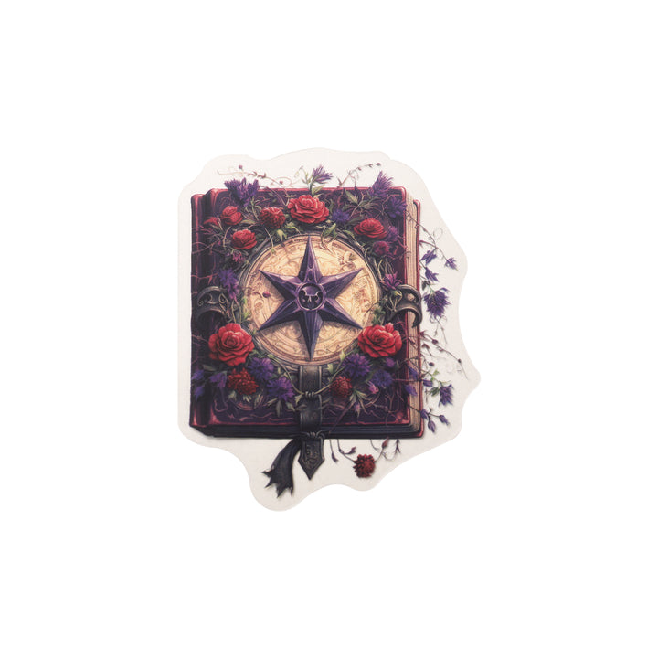 Mystic Rose Stickers - 20 Pcs
