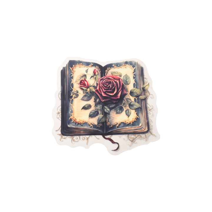 Mystic Rose Stickers - 20 Pcs