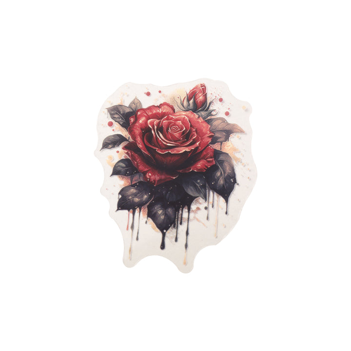 Mystic Rose Stickers - 20 Pcs