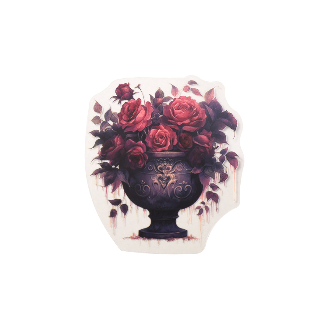 Mystic Rose Stickers - 20 Pcs