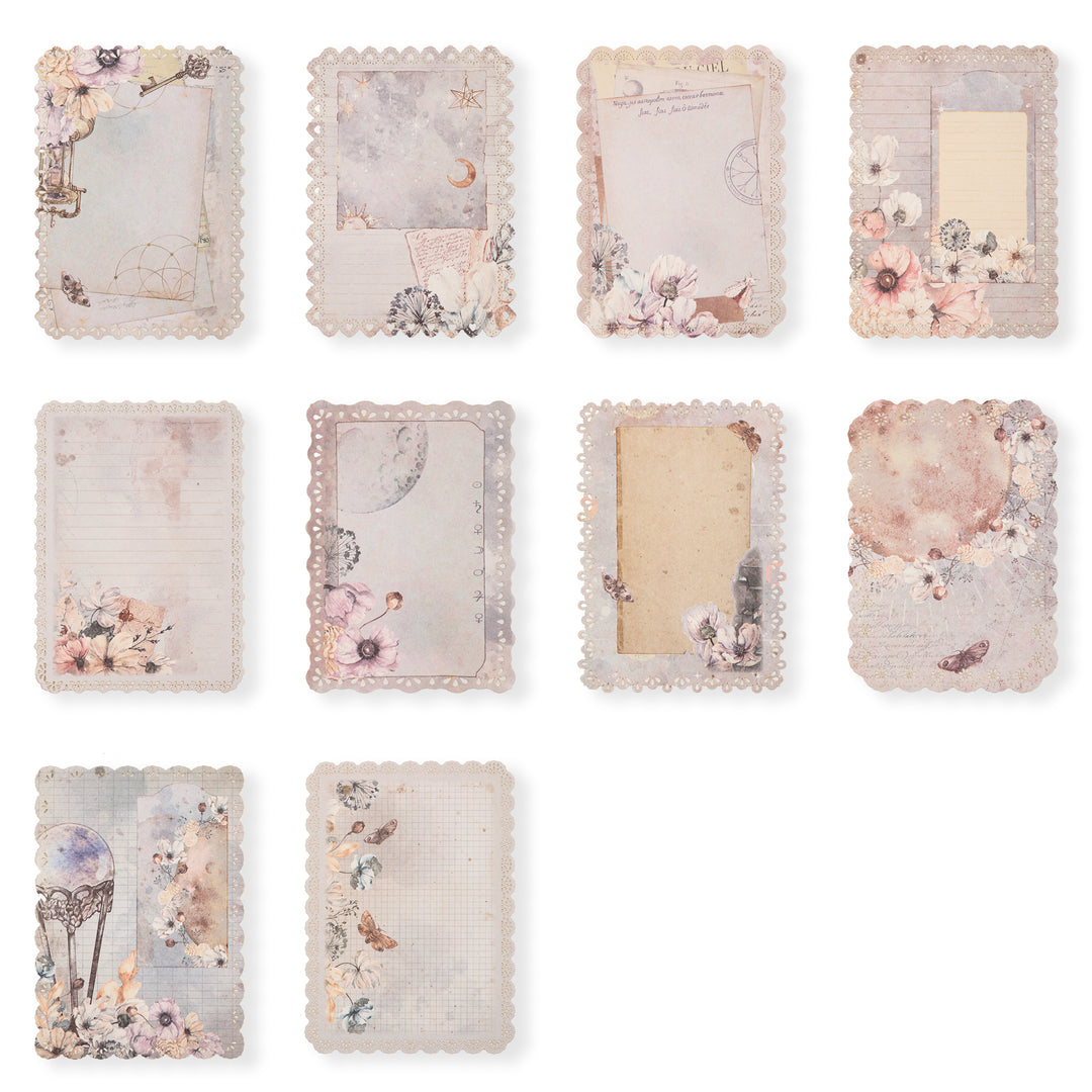 Mystical Astrology Scrapbook Paper - 10 Sheets