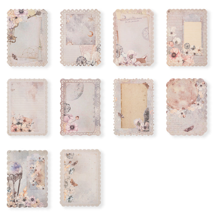 Mystical Astrology Scrapbook Paper - 10 Sheets