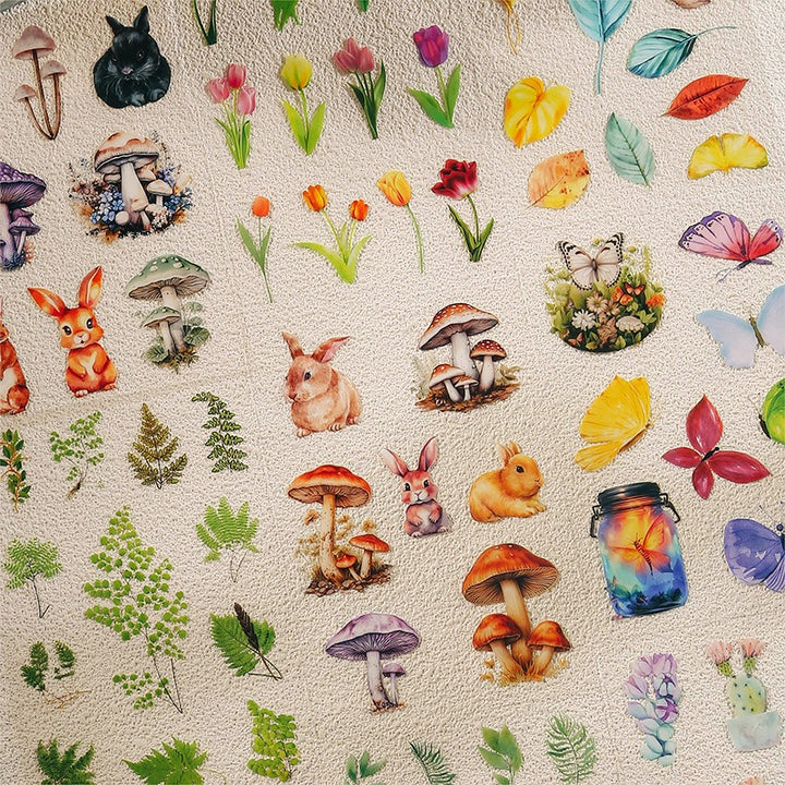 Nature Wandering Sticker Book - 80 Sheets