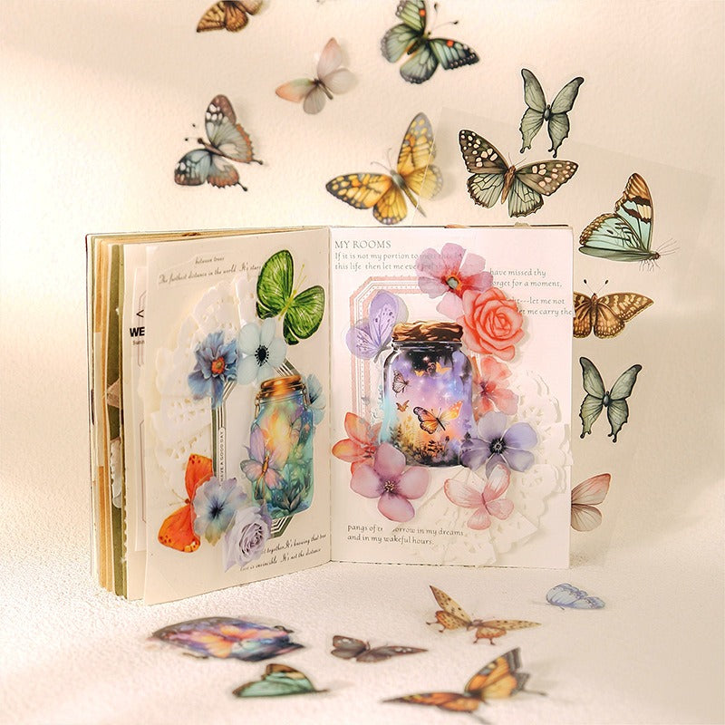 Nature Wandering Sticker Book - 80 Sheets
