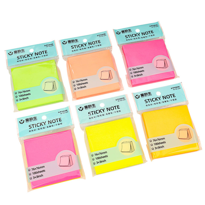 Neon Color Sticky Notes