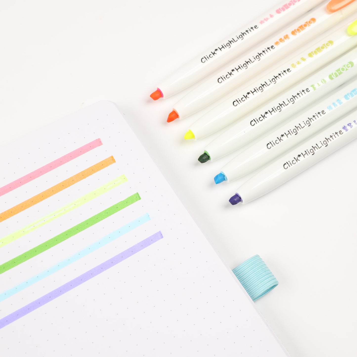 Neon Marker - 6 Color Set