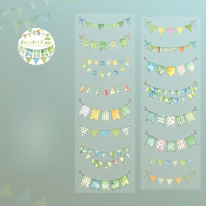Party Bunting Die-cut PET Tape