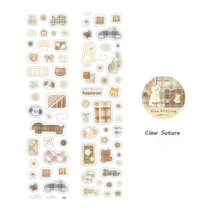 Patched Cottage PET Tape