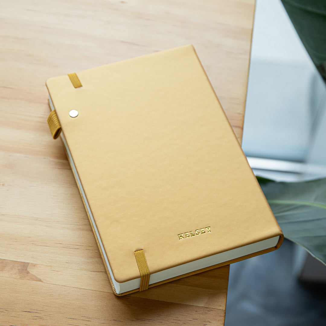 Personalized A5 Leather Zodiac Constellation Bullet Journal