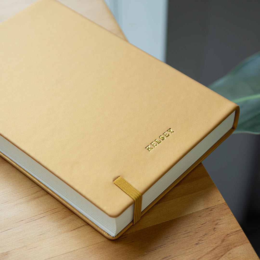 Personalized A5 Leather Zodiac Constellation Bullet Journal