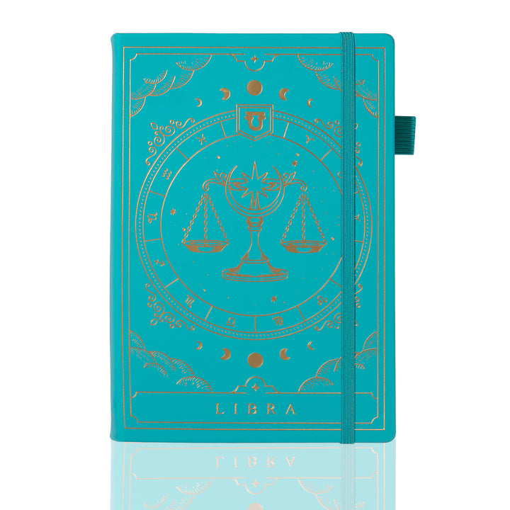Personalized A5 Leather Zodiac Constellation Bullet Journal