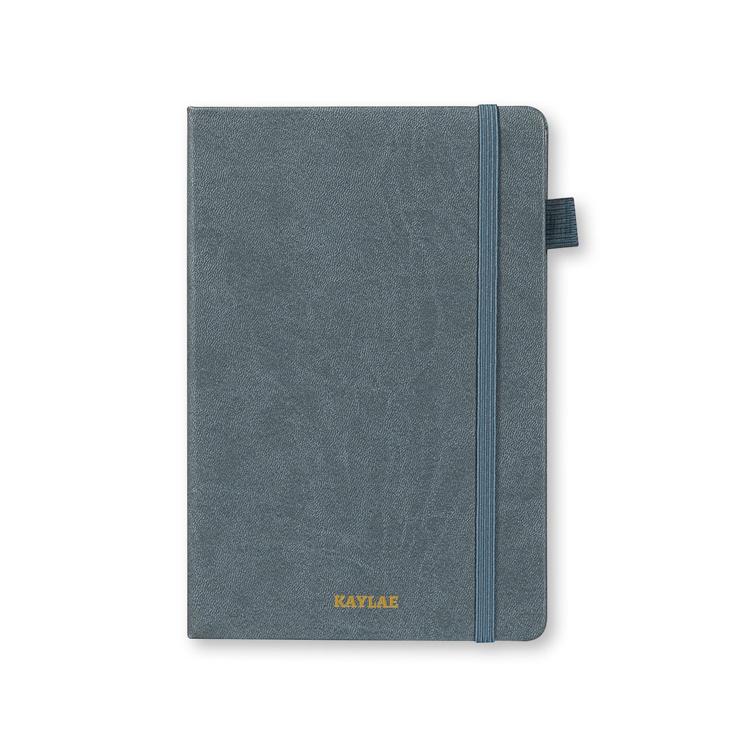 Personalized Vegan Leather Hardcover Notebook - A5 - Lined