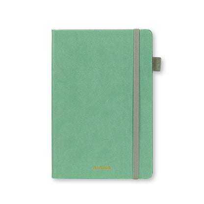 Personalized Vegan Leather Hardcover Notebook - A5 - Lined