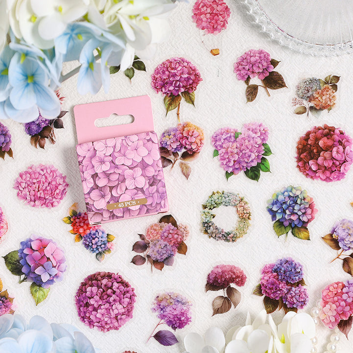 Pink Bloom Era PET Stickers