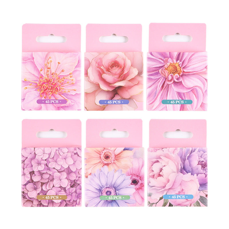 Pink Bloom Era PET Stickers