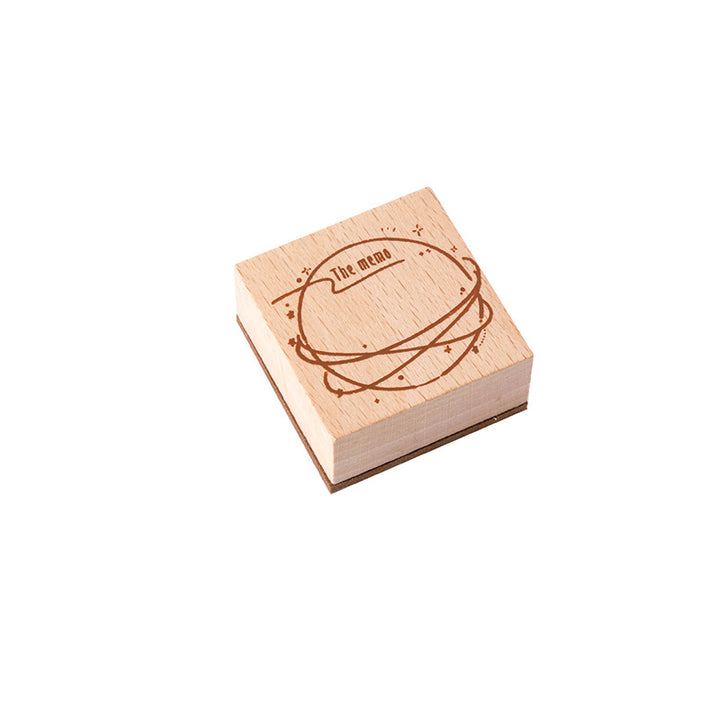 Planetary Record Wooden Stamp