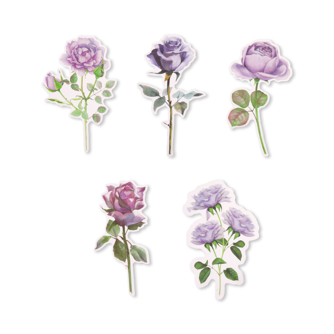 Romantic Flower Stickers - Song of the Sea