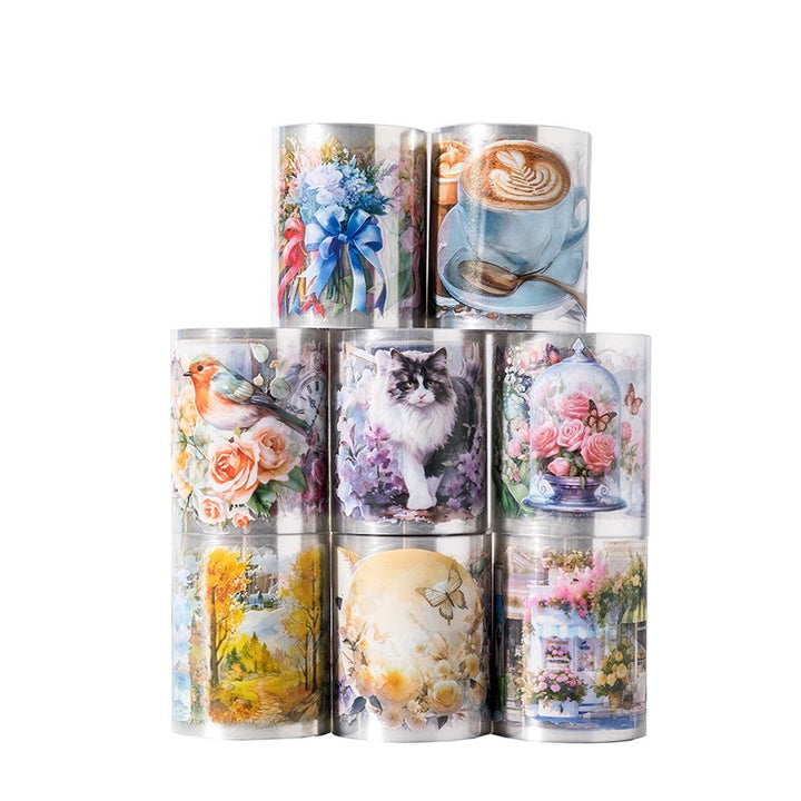 Romantic Life Die-cut PET Tape