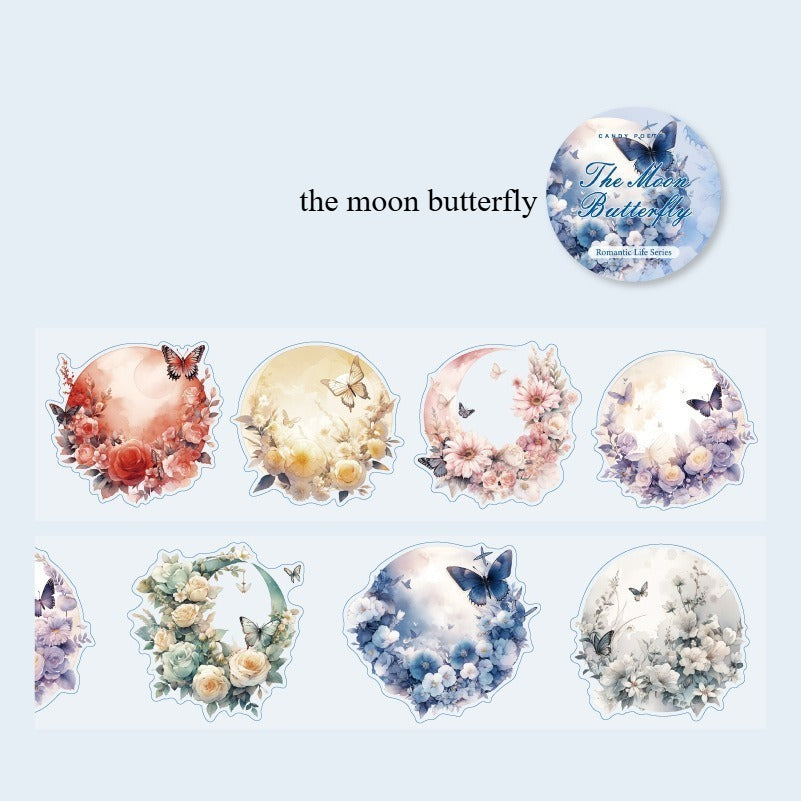 Romantic Life Die-cut PET Tape