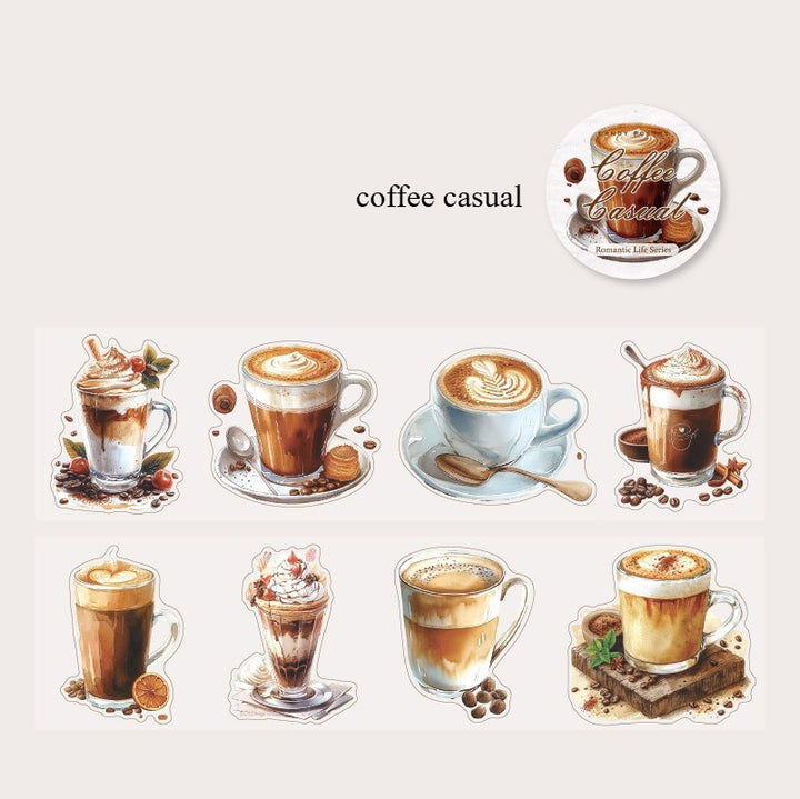 Romantic Life Die-cut PET Tape