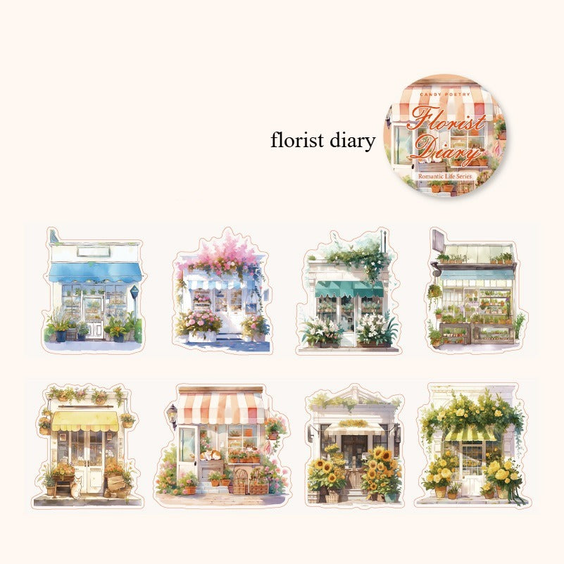 Romantic Life Die-cut PET Tape