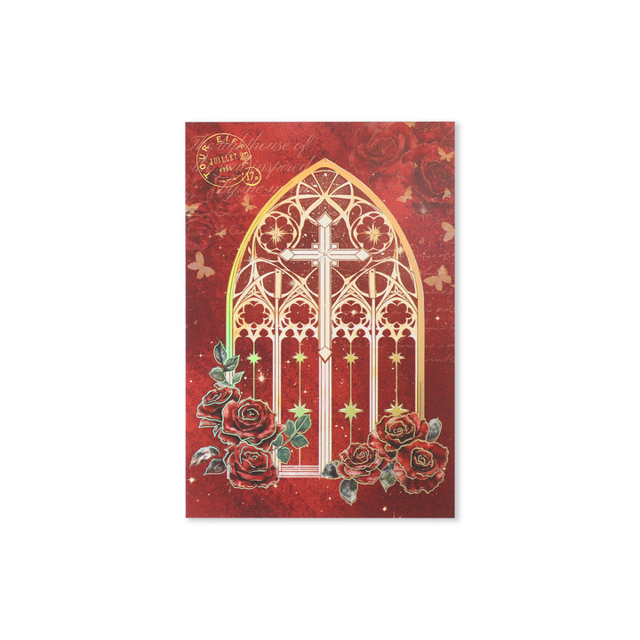 Rose Scrapbook Paper - 18 Sheets