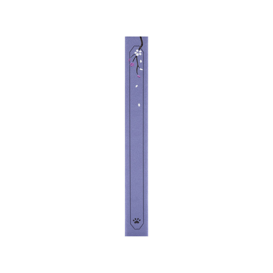 Sakura &amp; Cat Travelers Notebook - Deep Purple
