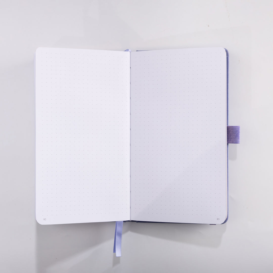Sakura &amp; Cat Travelers Notebook - Deep Purple