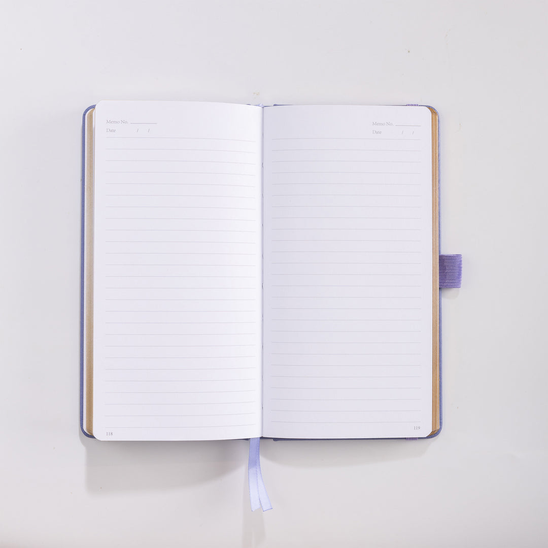 Sakura &amp; Cat Travelers Notebook - Deep Purple