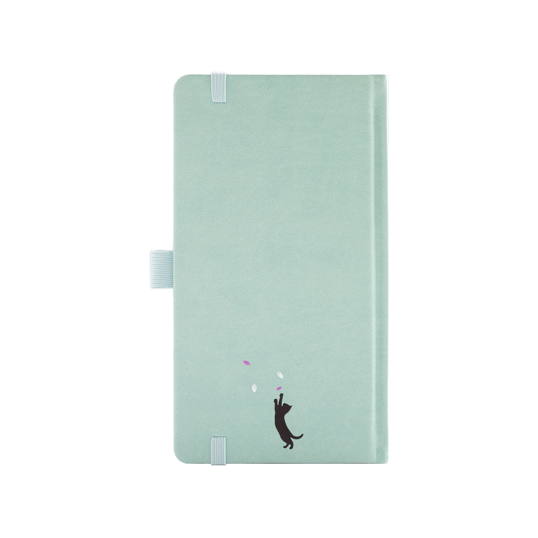 Sakura &amp; Cat Travelers Notebook - Light Green