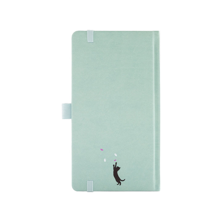 Sakura &amp; Cat Travelers Notebook - Light Green