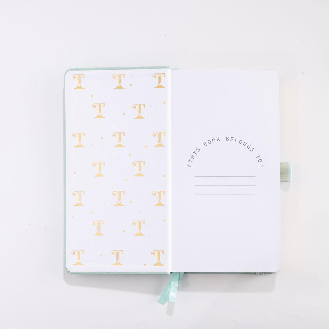 Sakura &amp; Cat Travelers Notebook - Light Green