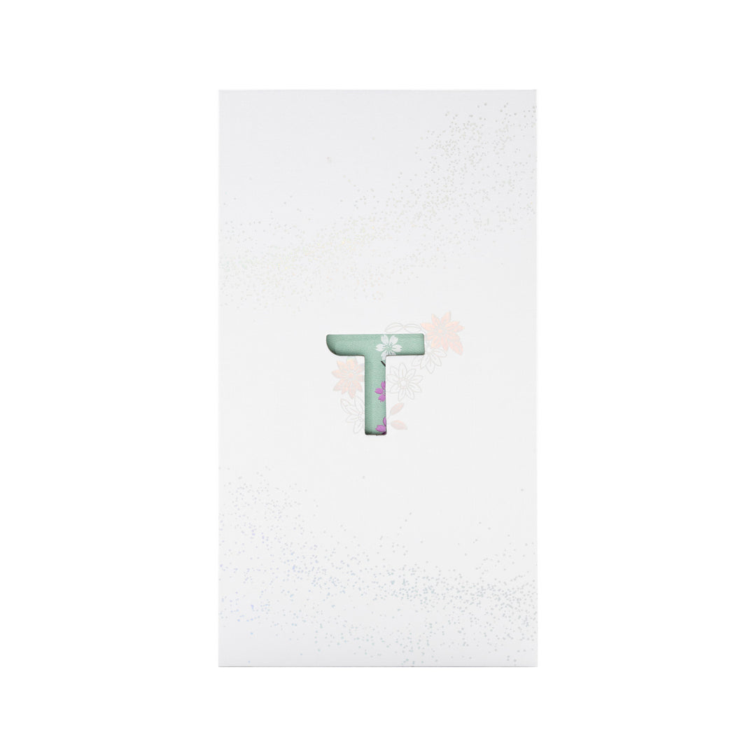 Sakura &amp; Cat Travelers Notebook - Light Green