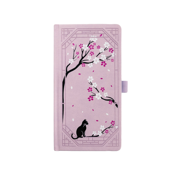 Sakura &amp; Cat Travelers Notebook - Pink (Pre-order, Ships August 25)